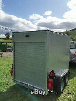 7x4 Box Trailer Twin Axle refurbished