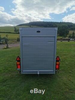 7x4 Box Trailer Twin Axle refurbished