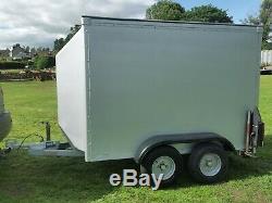 7x4 Box Trailer Twin Axle refurbished