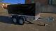 8'7 X 4'1 Twin Axle Trailer With High Frame & Heavy Duty Cover H 80 Cm