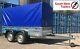 8'8 X 4'1 Twin Axle Trailer With High Frame & Heavy Duty Cover 265x125x85cm