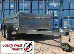 8'8 x 4'1 Twin Axle Trailer 750kg Deep 45cm Body (263cmx125cmx45cm)