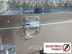 8'8x4'1 Twin Axle Trailer 750kg Deep Body with Mesh Sides (263cmx125cmx85cm)