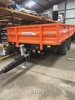 8 Ton Drop Side Farm Tipper trailer Brakes on all 4 TOP END QUALITY