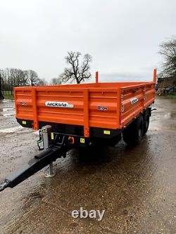 8 Ton Drop Side Farm Tipper trailer Brakes on all 4 TOP END QUALITY