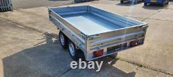 8 x 5 ft Tipper TIPPING HYDRAULIC Trailer Twin Axle BRAND NEW 2700KG £3291+vat