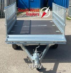 8'x5' Twin Axle Trailer 750kg with Removable sides including Mesh Sides