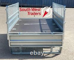 8'x5' Twin Axle Trailer 750kg with Removable sides including Mesh Sides