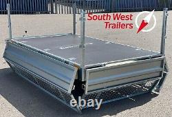 8'x5' Twin Axle Trailer 750kg with Removable sides including Mesh Sides