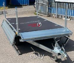 8'x5' Twin Axle Trailer 750kg with Removable sides including Mesh Sides