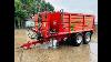 8000l Bunded Diesel Dowser C W Red Rock Twin Axle Trailer