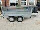 8x4 Twin Axle Tipping Trailer With Cage Extensions