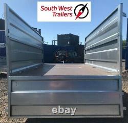 8x4 Twin Axle Trailer 750kg Extra Deep Body 263cmx125cmx80cm INC VAT