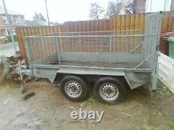 8x4 twin axle trailer