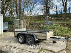8x4 twin axle trailer, Wessex, New Tyres