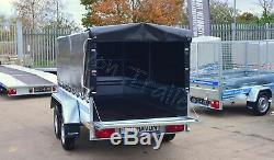 9 X 4 BOX TRAILER 750KG AL-KO SUSPENSION 2.7m x 1,26m TRAILER TWIN AXLE