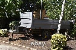 9ft x 5ft twin axle tipping trailer