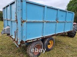 Agricultural farm tipping trailer Twin Axle