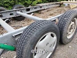 Alko Ex Caravan Chassis, Project Trailers Single/twin Axle Braked. Glamping