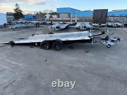 Aluminium Tiltbed Car Transporter Trailer 2700kg twin axle Electric Winch Tilt