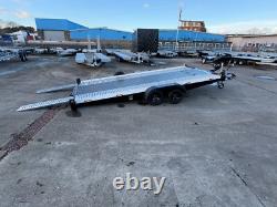 Aluminium Tiltbed Car Transporter Trailer 2700kg twin axle Electric Winch Tilt