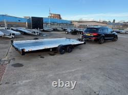 Aluminium Tiltbed Car Transporter Trailer 2700kg twin axle Electric Winch Tilt