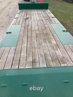 BAILEY 15 Tonne Beavertail Low Loader Trailer, 2022, 26ft long, Twin axle