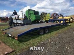 BATESON TWIN AXLE CAR TRANSPORTER TRAILER 3500kg 29feet RECOVERY Tiny Home