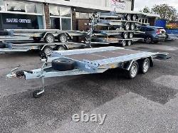 BEAVER TAIL Trailer Twin Axle 13.4ft x 6.9ft 4m x 2.1m 2700kg WHEEL SIZE 13