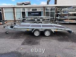 BEAVER TAIL Trailer Twin Axle 13.4ft x 6.9ft 4m x 2.1m 2700kg WHEEL SIZE 13