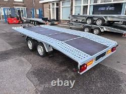 BEAVER TAIL Trailer Twin Axle 13.4ft x 6.9ft 4m x 2.1m 2700kg WHEEL SIZE 13