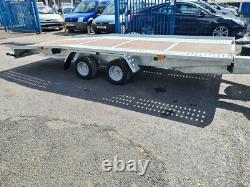 BEAVER TAIL Trailer Twin Axle 15ft 6.6ft 4.5m x 2m 2700kg WHEEL SIZE 10