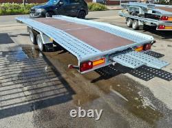 BEAVER TAIL Trailer Twin Axle 15ft 6.6ft 4.5m x 2m 2700kg WHEEL SIZE 10