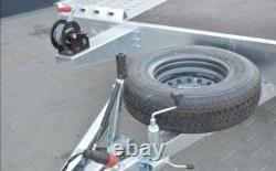 BEAVER TAIL Trailer Twin Axle 15ft 6.6ft 4.5m x 2m 2700kg WHEEL SIZE 14