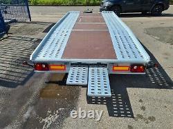 BEAVER TAIL Trailer Twin Axle 15ft 6.9ft 4.5m x 2.1m 2700kg WHEEL SIZE 10