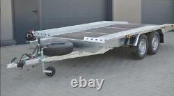 BEAVER TAIL Trailer Twin Axle 15ft 6.9ft 4.5m x 2.1m 2700kg WHEEL SIZE 14