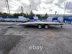 BEAVER TAIL Trailer Twin Axle 15ft x 6.9ft 4.5m x 2.1m 2700kg WHEEL SIZE 13