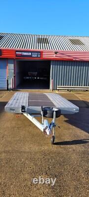 BEAVER TAIL Trailer Twin Axle 15ft x 6.9ft 4.5m x 2.1m 2700kg WHEEL SIZE 13