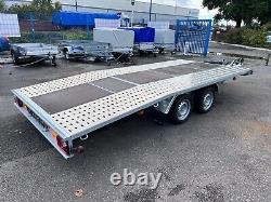 BEAVER TAIL Trailer Twin Axle 15ft x 6.9ft 4.5m x 2.1m 2700kg WHEEL SIZE 13