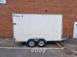 BLUELINE BOX TRAILER 12ft x 6ft New tyres Removals Karting Ramp