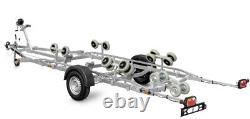 BOAT TRAILER PP18-7023 1800KG TWIN AXLE 28ft BOAT TRAILER @WYCHAVON TRAILERS