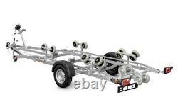 BOAT TRAILER PP18-7023 1800KG TWIN AXLE 28ft BOAT TRAILER @WYCHAVON TRAILERS