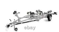 BOAT TRAILER PP18-7023 1800KG TWIN AXLE 28ft BOAT TRAILER @WYCHAVON TRAILERS