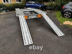 BORQ Twin Axle 2700kg fully galvanised braked car trailer 14.4ft