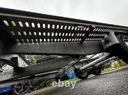 BORQ Twin Axle 2700kg fully galvanised braked car trailer 14.4ft