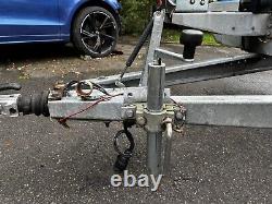 BORQ Twin Axle 2700kg fully galvanised braked car trailer 14.4ft