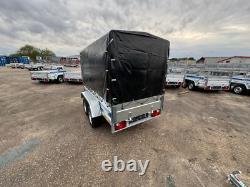 BOX CAR TRAILER 10X5 TWIN AXLE UNBRAKED 750KG AL-KO SUSPENSION 3mX1,5m