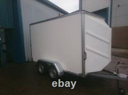 BOX TRAILER 10ft x 5ft x 6ft TWIN AXLE 2000kg g. W