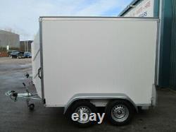 BOX TRAILER 10ft x 5ft x 6ft TWIN AXLE 2000kg g. W