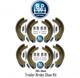 Bpw Style Type 7 Trailer Caravan Brake Shoes 200x50 Twin Axle 09.801.03.79.0